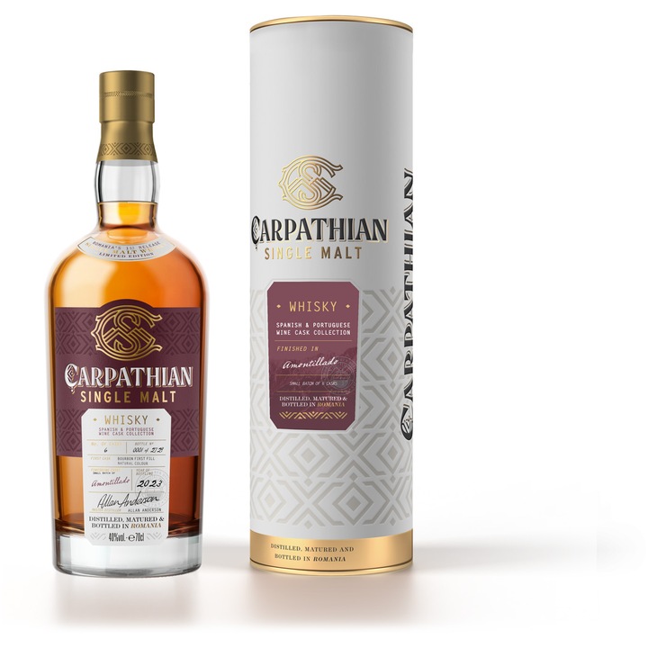 Whisky Carpathian Amontalliado, 40%, 0.7l