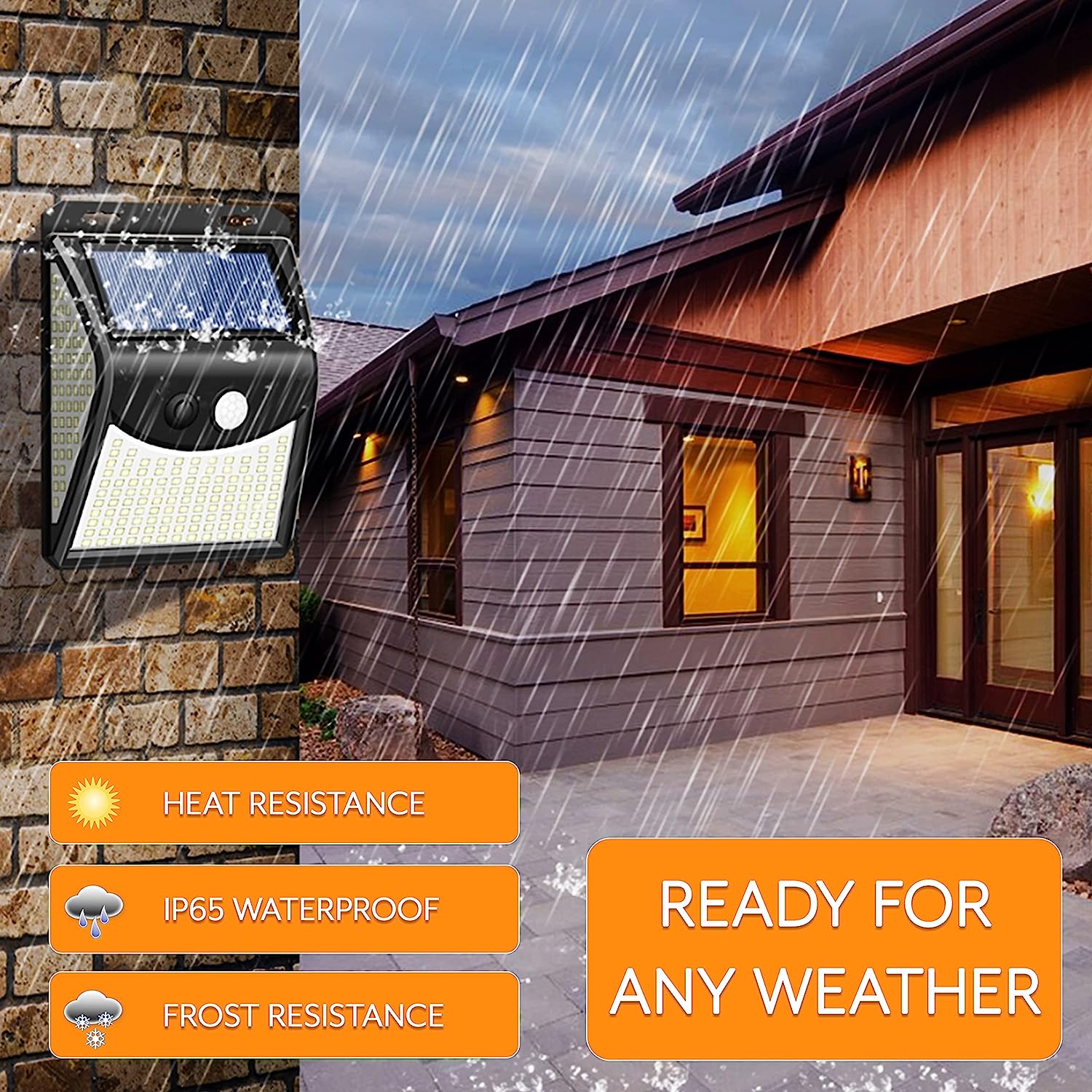 Solare Gradina Set 4 lampi solare de gradina, IP65, 14 x 10.5cm, Negru - eMAG.ro