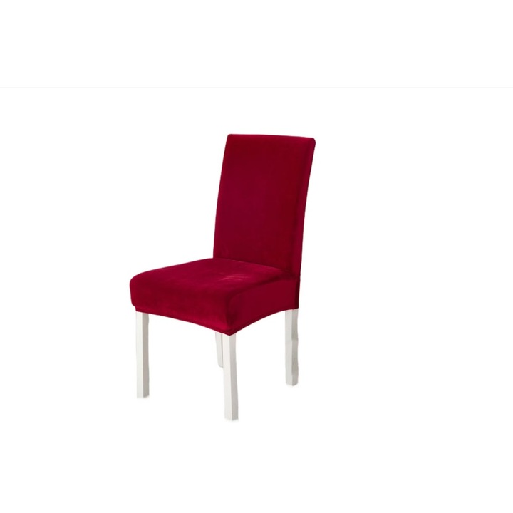 Jojo Home univerzális üléshuzat készlet, bársonyból, piros, 6 db