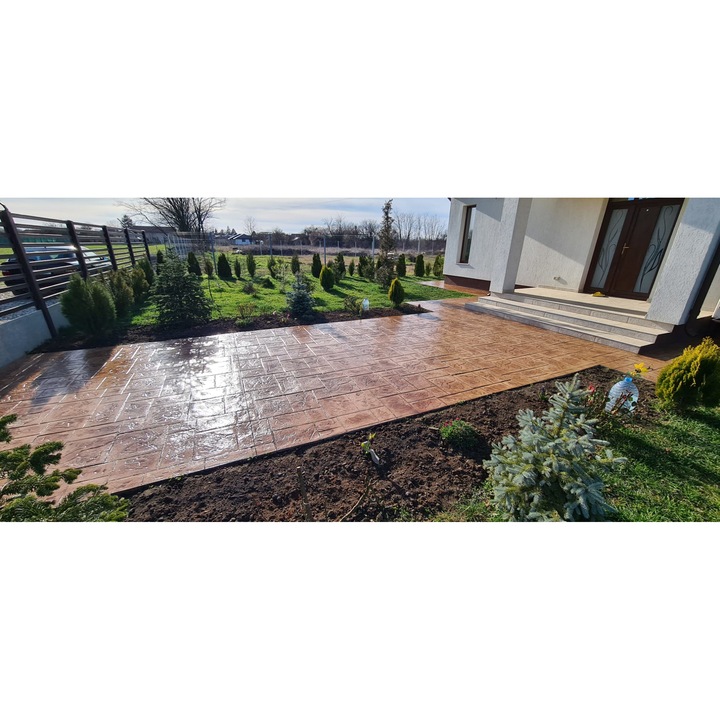 Индустриален защитен лак, Ecolak Transilvania, щампован бетон/естествен камък/павета/тухли и бетонни сглобяеми конструкции, 20 литра