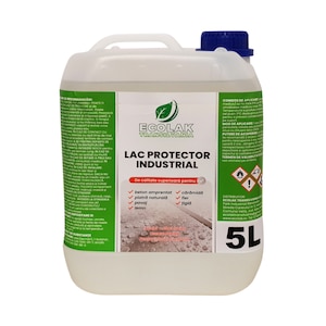 Lac Protector Industrial/ Beton Amprentat/Piatra Naturala/Pavele/Caramida si Prefabricate din Beton, 5 litri