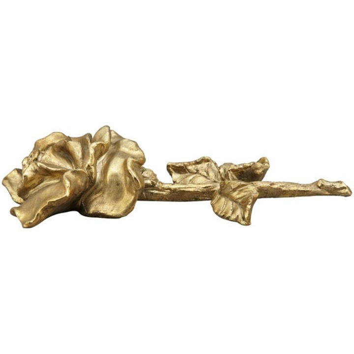 Polirezin virág, Exner, Arany, 24x11x5,5cm