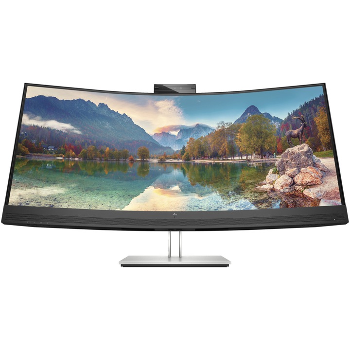 Monitor Curbat LED HP E34m G4, 34", WQHD(3440 x 1440), USB-C(65W), RJ45,Display Port, HDMI, VESA, 3000:1, 5ms