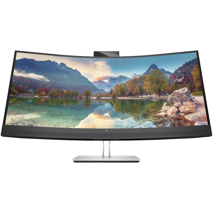 Monitor Curbat LED HP E34m G4, 34", WQHD(3440 x 1440), USB-C(65W), RJ45,Display Port, HDMI, VESA, 3000:1, 5ms