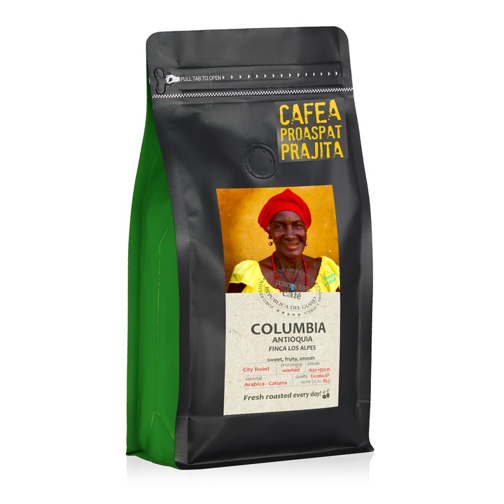 Прясно изпечено кафе, 250 гр., Columbia Specialty Coffee, 100% арабика, зърна