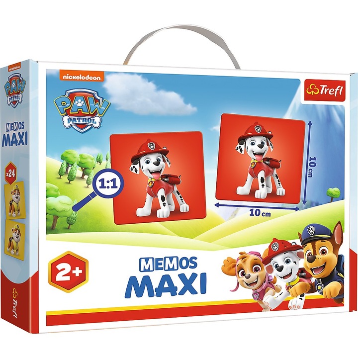 Игра за памет Trefl Maxi - Puppy Patrol
