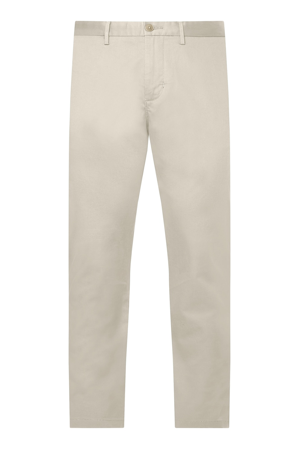 Tommy Hilfiger, Pantaloni chino cu croiala dreapta Denton, Maro nisip, W34-L32