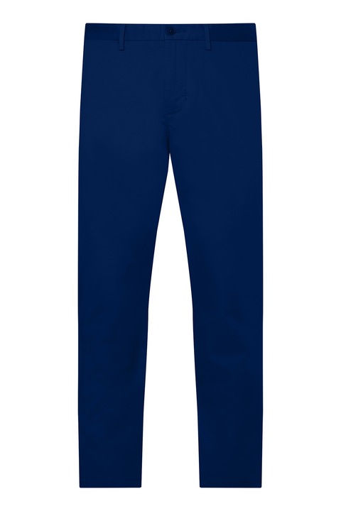 Tommy Hilfiger, Pantaloni chino cu croiala dreapta Denton, Bleumarin, W34-L32