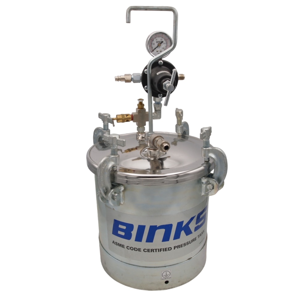 Резервоар за боя под налягане, Binks, 83Z-210-CE, капацитет 10 L, 80 ...
