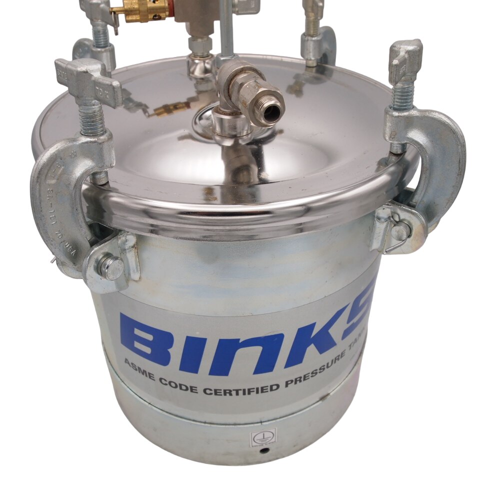 Tanc presurizat pentru vopsit, Binks, 83Z-210-CE, capacitate 10 L, 80 ...