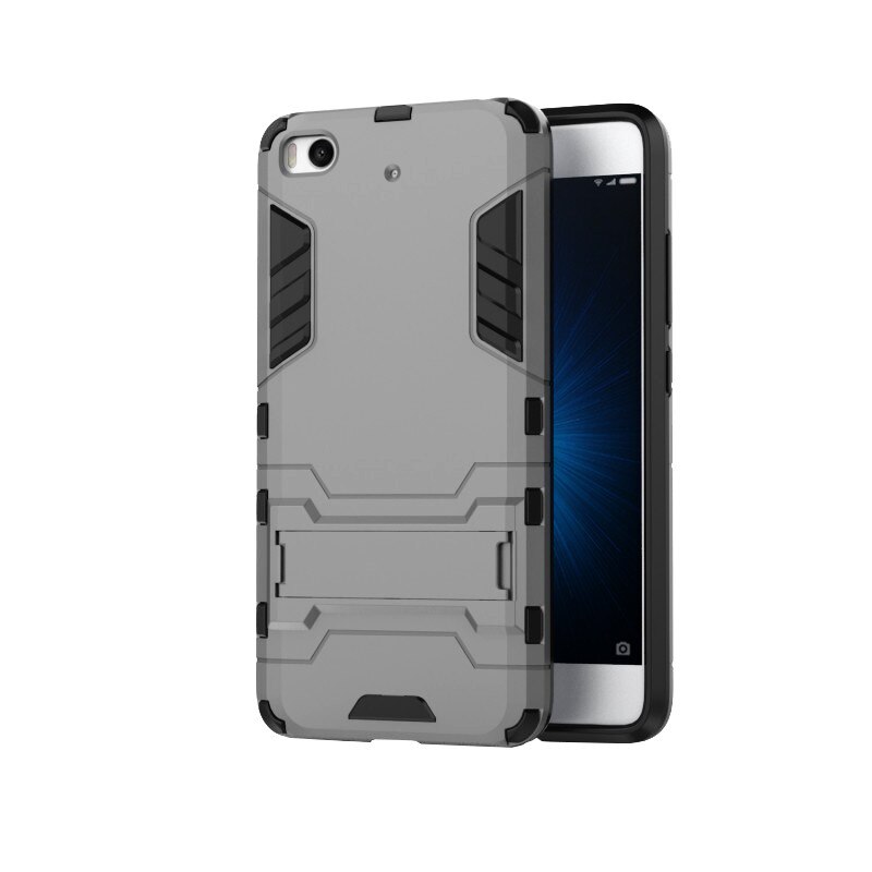 Husa hibrid g-shock pentru Xiaomi Mi5 S, gri