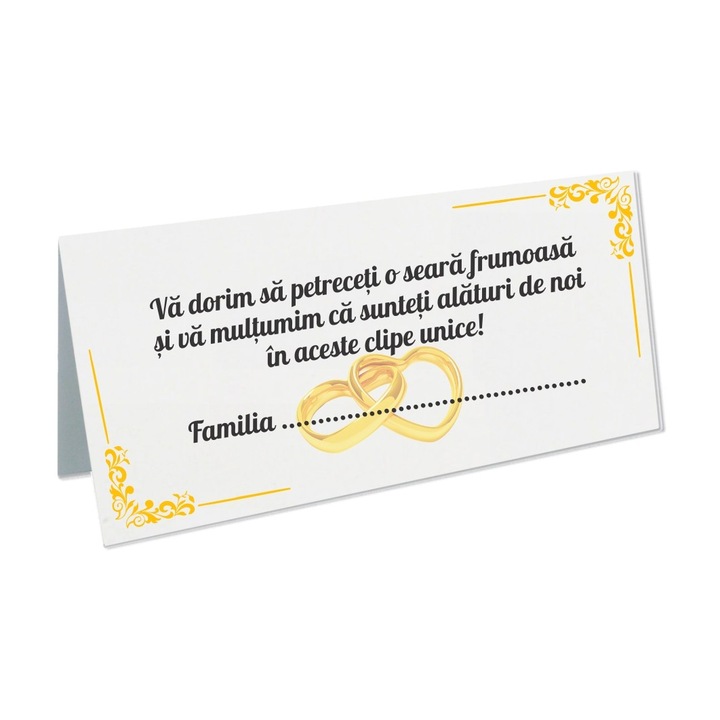 Plic Bani Nunta, Carton, Alb, EVEPN36