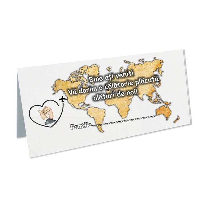 Plic Bani Nunta, Carton, Travel, EVEPN19