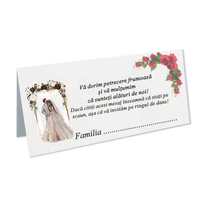 Plic Bani Nunta, Carton, Alb, EVEPN38