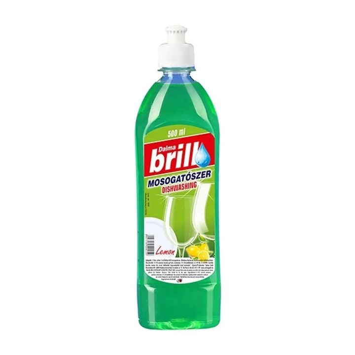 Mosogatószer 500 ml kézi Dalma brill citrom