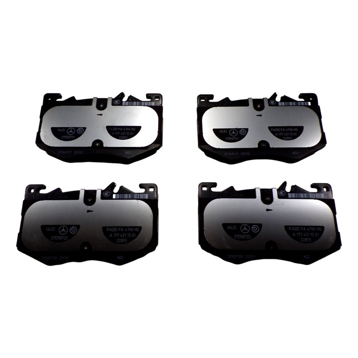 Első fékbetét, Mercedes-Benz, W177-hez, Fekete