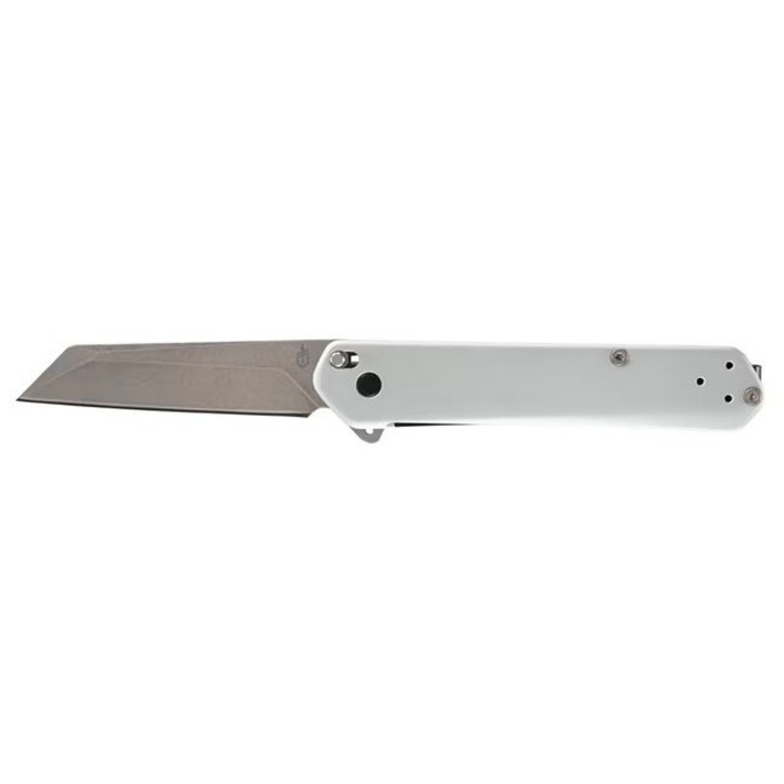 Briceag, Gerber, Spire AO, Otel 440A, Maner Aluminiu, 74 mm, Alb