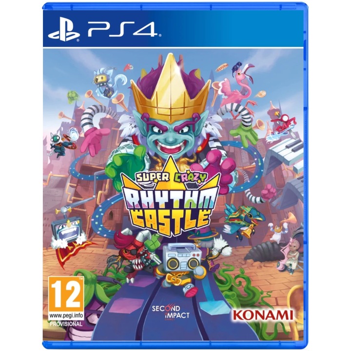 Super Crazy Rhythm Castle játék PlayStation 4-re