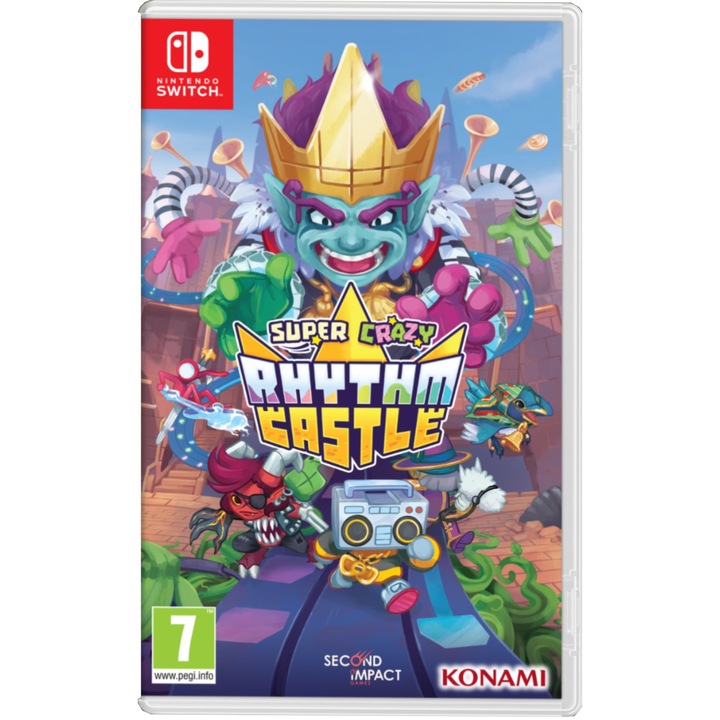 Super Crazy Rhythm Castle játék Nintendo Switchre