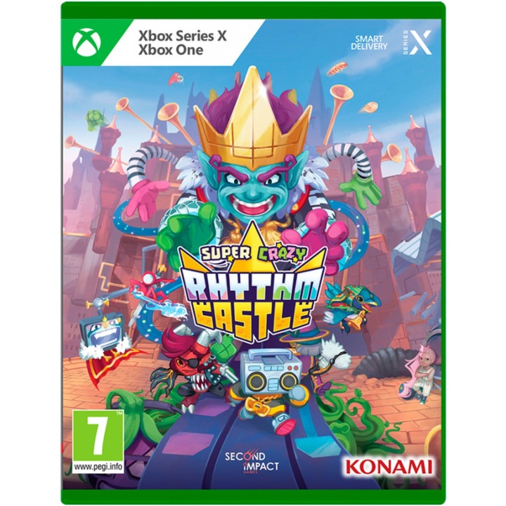 Super Crazy Rhythm Castle játék Xbox Series X-re