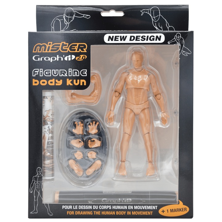 Професионален манекен MR GRAPH'IT, За манга и комикси