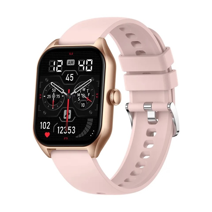 Часовник Smartwatch SolMi H40 2023, работещ с приложение Da Fit, за спорт и ежедневие, Bluetooth разговори,1.85