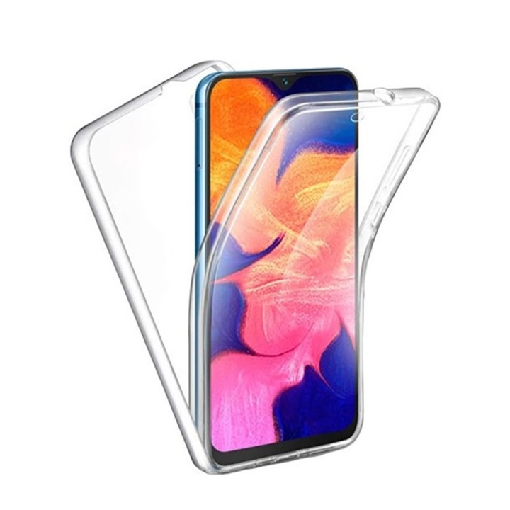 Xiaomi 13T / 13T PRO-val kompatibilis burkolat, 360 fok, teljes elülső és hátsó védelem, átlátszó, atlasz
