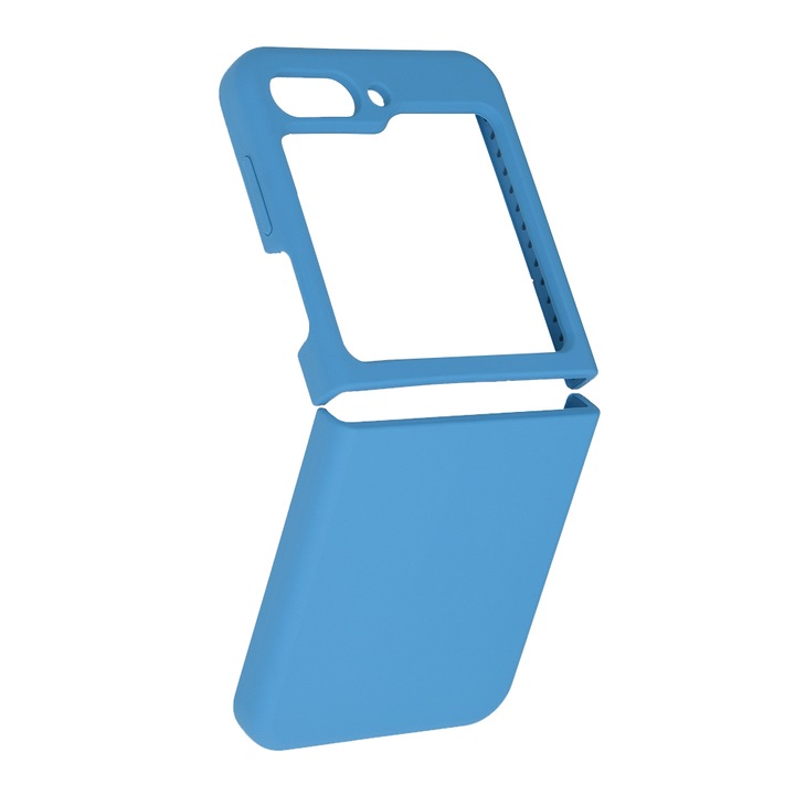 Кейс за Samsung Galaxy Z Flip 5 Techsuit soft edge силиконов кейс деним син