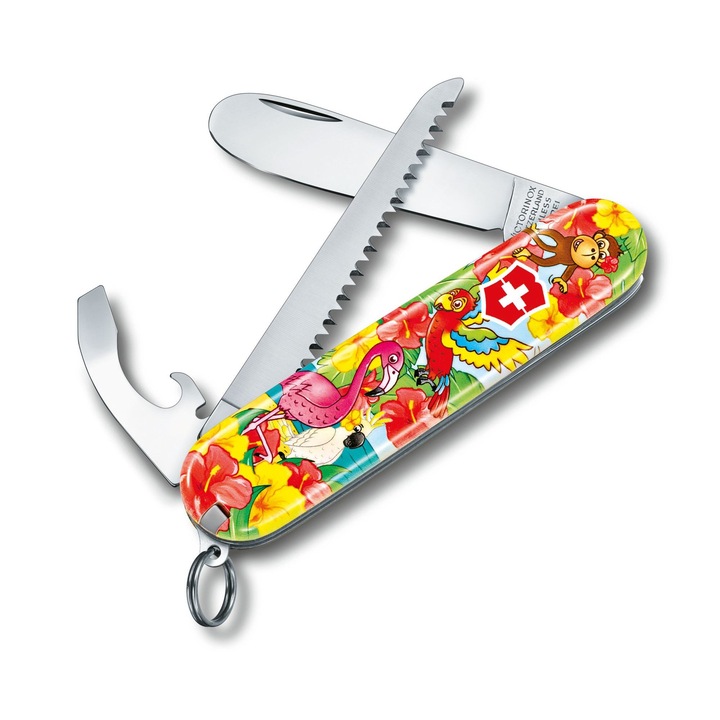 Briceag pentru copii Victorinox My First Victorinox Papagal 0.2373.E3