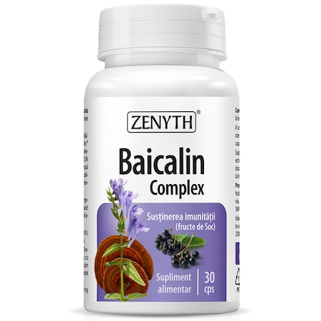 Baicalin Complex, Zenyth, 30 capsule - eMAG.ro
