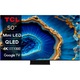 TCL MiniLed 50C805 Televízió, 126 cm, Smart Google TV, 4K Ultra HD, 100 Hz, Fekete