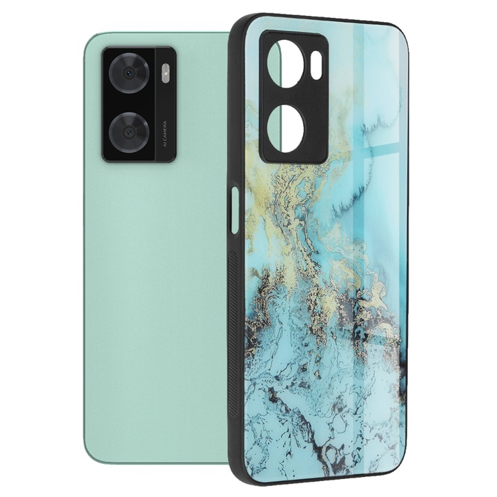 Калъф за Oppo A57, Techsuit Glaze Series, Blue Ocean