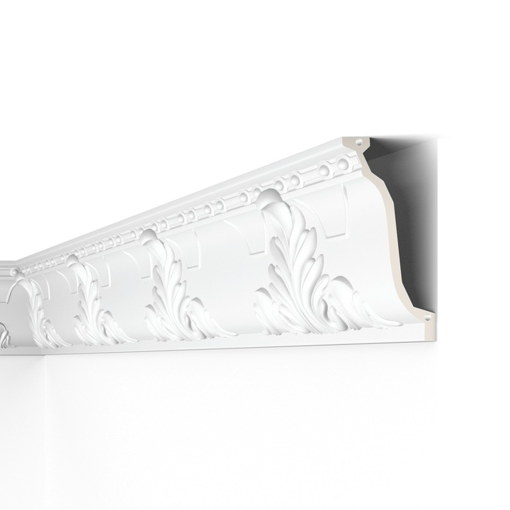 Cornisa decorativa din poliuretan Arstyl Z7, 223mmx97mm, lungime 2m