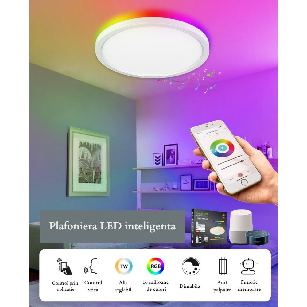 plafoniera-smart-wifi-rgb-24w-rotund-alb – TELLUR