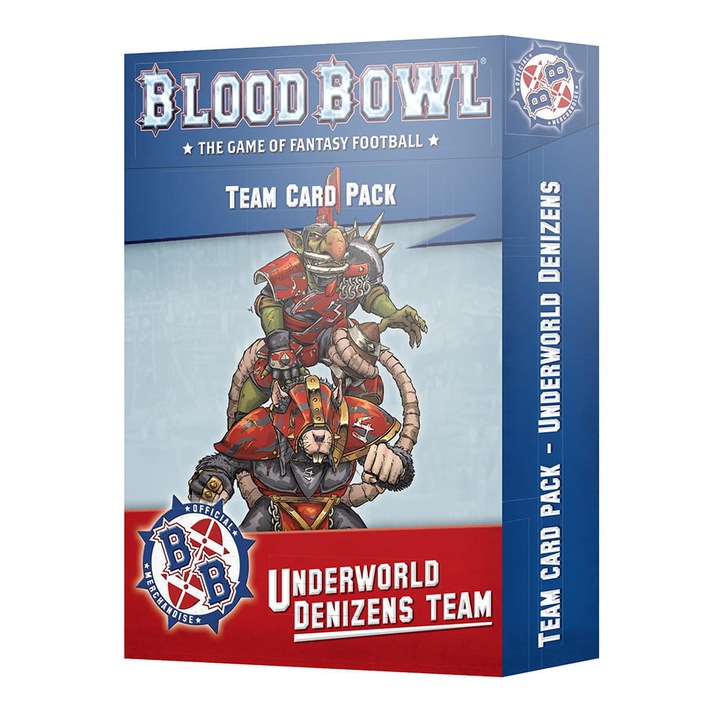Extensie de joc Blood Bowl, Underworld Denizens 44 carti, multicolor