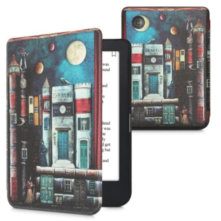 Kwmobile tok Kobo Clara 2E, Eco-bőr, Multicolor, 60056.07