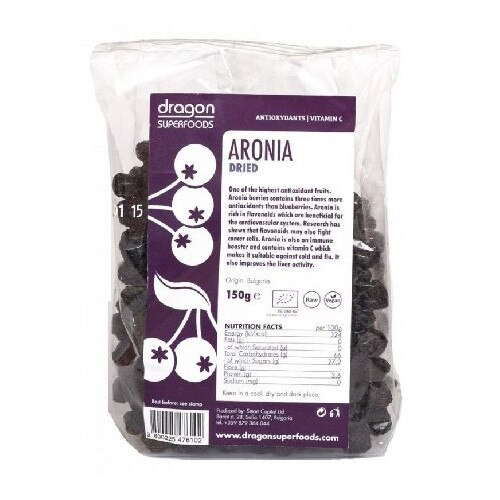 Fructe Uscate Aronia Eco 150gr Dragon