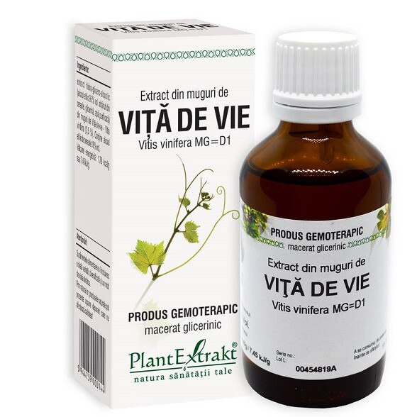 PLANTEXTRAKT, Extract din Muguri de Vita de Vie 50ml