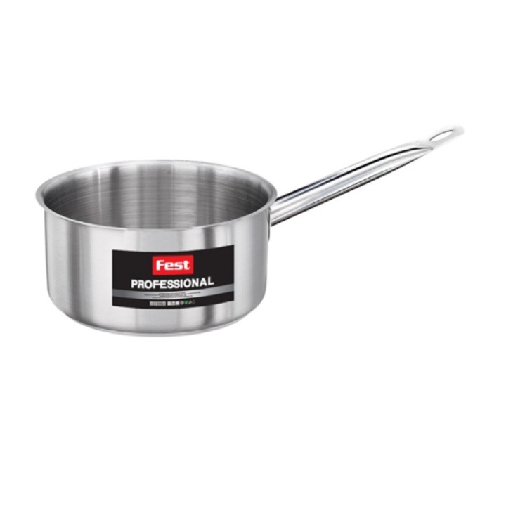 Professzionális rozsdamentes fazék Fest Professional fogantyúval 20 cm