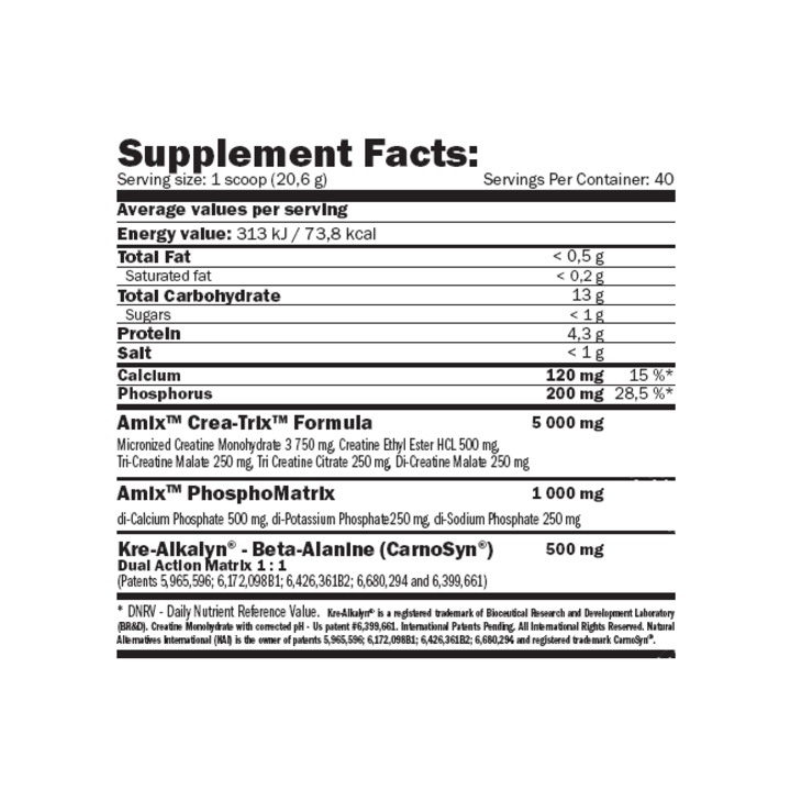 Креатин Amix Crea-Trix Orange, 0,824 кг