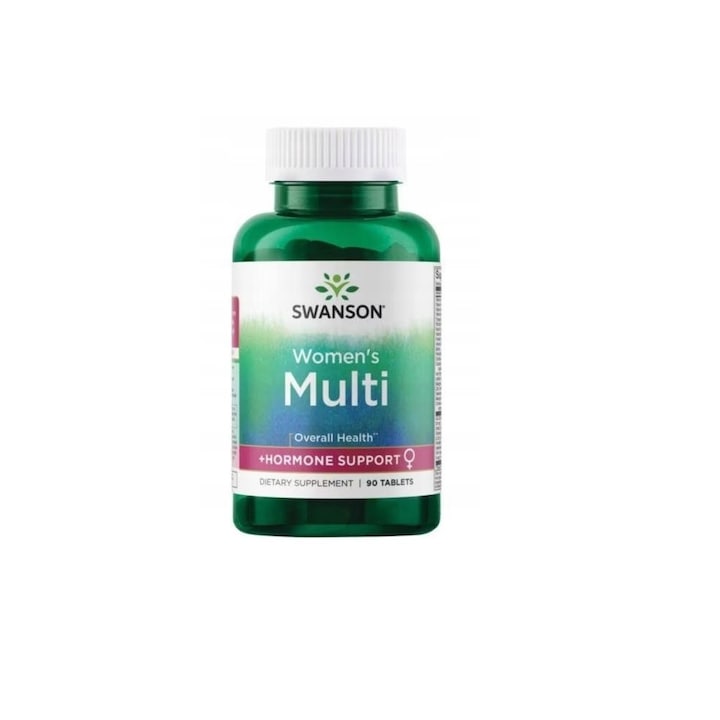 Supliment alimentar, Swanson Health Products, Multi Women's, 90 comprimate