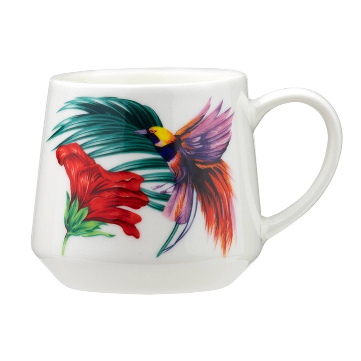 Cana portelan 460ml, pasare Colibri, Ambition Tropical Birds