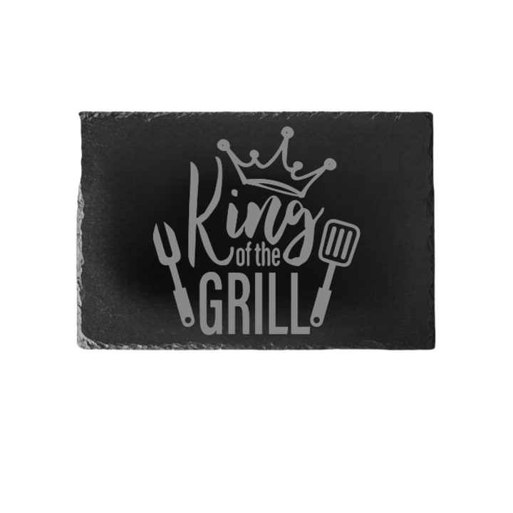 Platou ardezie "King of the grill"