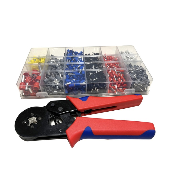 Set cleste de sertizare/terminale, zhuqiao, 1250 Piese, Mullticolor