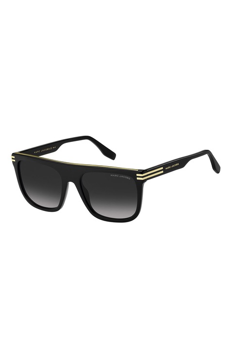 Marc Jacobs, Ochelari de soare cu lentile in degrade, 56-19-145, Auriu/Negru