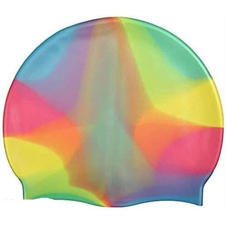 Casca protectie inot, silicon, one size, multicolor