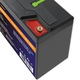 LiFePO4 литиево-железно-фосфатна батерия, Qoltec, 12,8V, 24Ah, 307,2Wh, BMS