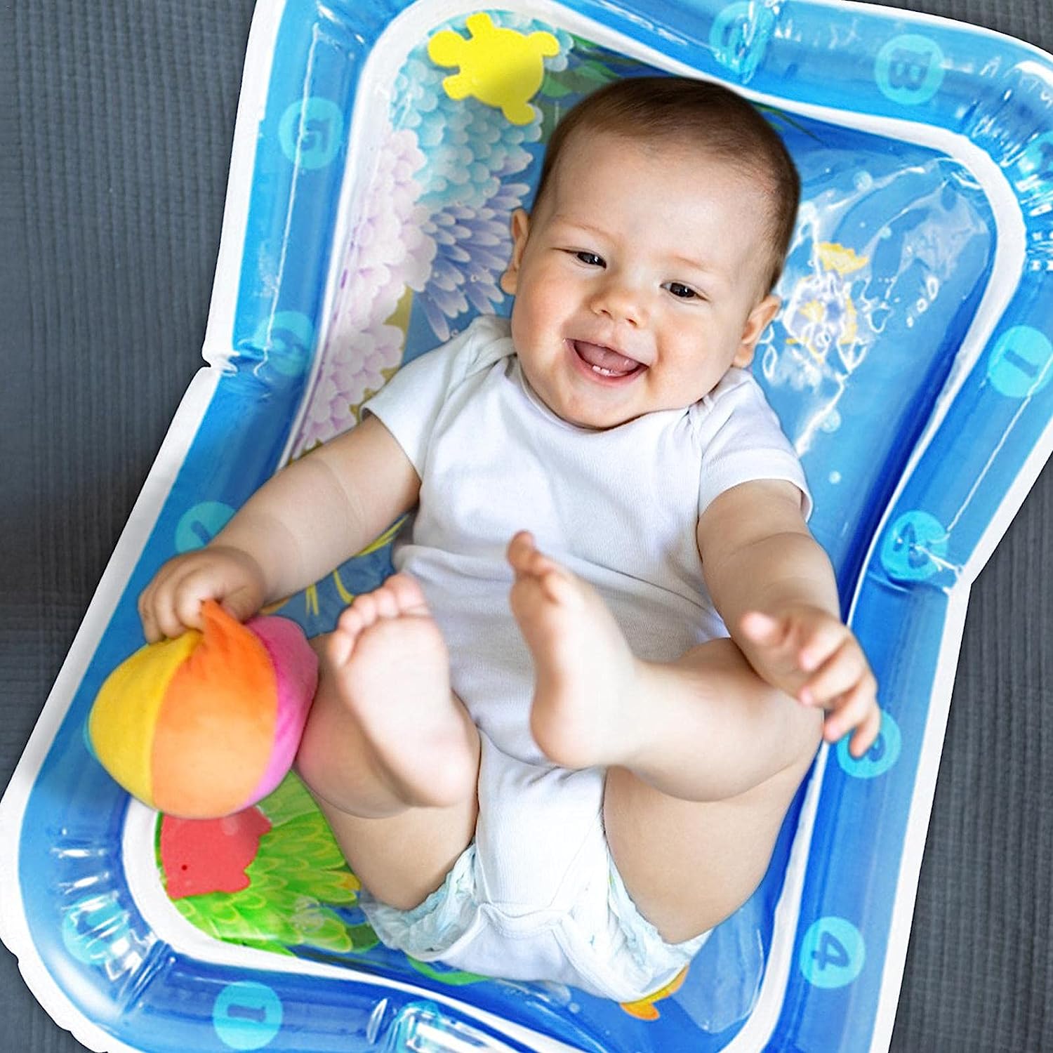 Piscina/sabbiera Baby Starplast Junior Sunflower &ndash; 57 Litri &ndash; &Oslash;76x20,5 Cm