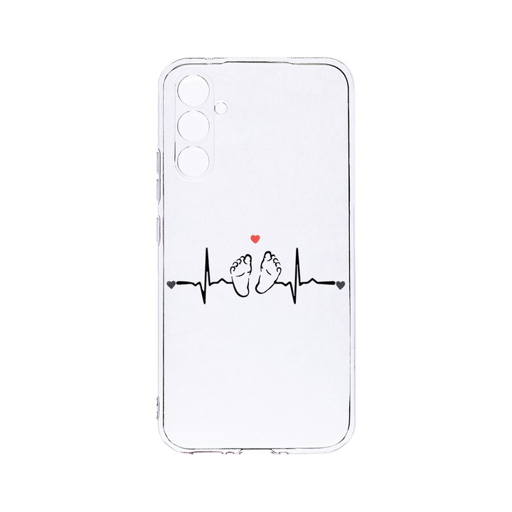 Husa BestCase® Clear Silicon 2MM, Compatibila Cu Samsung Galaxy A05s 4G, My Little Love, Antisoc, Protectie Camera, Margini ridicate pentru protectia ecranului, T 966