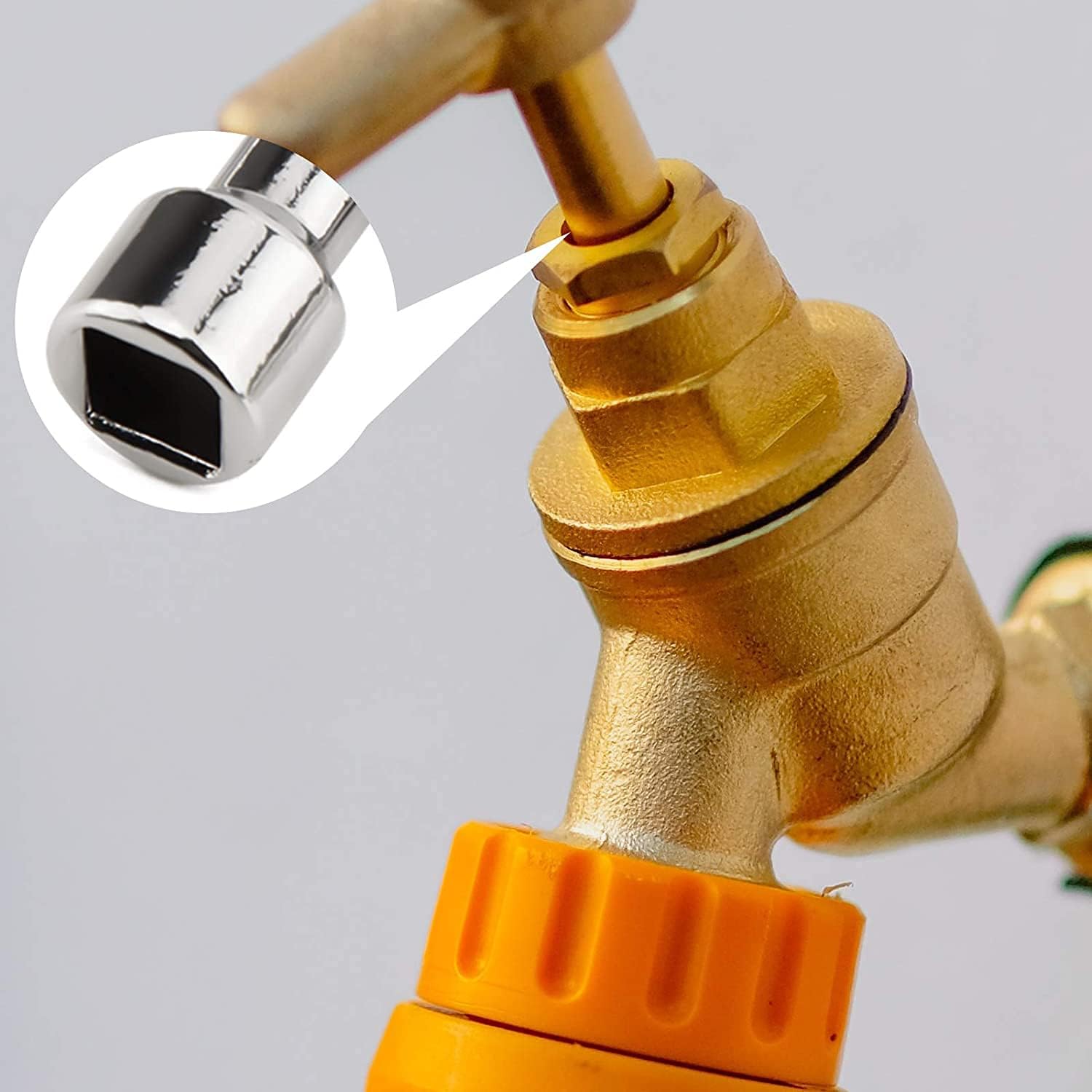 Cheie cu 4 cai, Pentru radiator, Metal, Argintiu - eMAG.ro